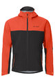 VAUDE wasserfeste Jacke - MOAB RAIN  - Rot/Schwarz