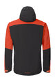VAUDE wasserfeste Jacke - MOAB RAIN  - Rot/Schwarz