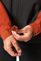VAUDE wasserfeste Jacke - MOAB RAIN  - Rot/Schwarz