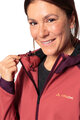 VAUDE Winddichte Fahrradjacke - QIMSA SOFTSHELL - Rot