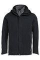 VAUDE wasserfeste Jacke - ROSEMOOR 3in1 - Schwarz