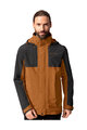 VAUDE wasserfeste Jacke - ROSEMOOR 3in1 - Braun/Schwarz