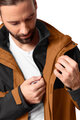 VAUDE wasserfeste Jacke - ROSEMOOR 3in1 - Braun/Schwarz