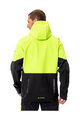 VAUDE Winddichte Fahrradjacke - QIMSA SOFTSHELL - Schwarz/Gelb