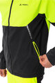 VAUDE Winddichte Fahrradjacke - QIMSA SOFTSHELL - Schwarz/Gelb