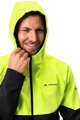 VAUDE Winddichte Fahrradjacke - QIMSA SOFTSHELL - Schwarz/Gelb