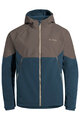 VAUDE Winddichte Fahrradjacke - QIMSA SOFTSHELL - Braun/Blau
