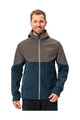 VAUDE Winddichte Fahrradjacke - QIMSA SOFTSHELL - Braun/Blau