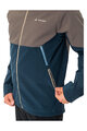 VAUDE Winddichte Fahrradjacke - QIMSA SOFTSHELL - Braun/Blau