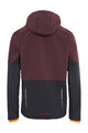 VAUDE Winddichte Fahrradjacke - QIMSA SOFTSHELL - bordeaux/Schwarz