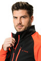 VAUDE Winddichte Fahrradjacke - POSTA SOFTSHELL VI - Rot/Schwarz