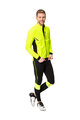 VAUDE Winddichte Fahrradjacke - KURO SOFTSHELL - Gelb/Schwarz