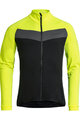 VAUDE Langarm Fahrradtrikot für den Winter - POSTA LS - Gelb/Schwarz