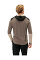 VAUDE Kapuzenpullover - QIMSA HOODY - Braun/Schwarz