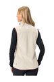 VAUDE Fahrradweste - ROSEMOOR FLEECE - Elfenbein/Gelb