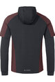 VAUDE Kapuzenpullover - ALL YEAR MOAB - bordeaux/Schwarz
