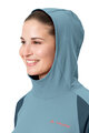 VAUDE Langarm Fahrradtrikot für den Winter - QUIMSA LS - Blau