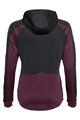 VAUDE Langarm Fahrradtrikot für den Winter - QUIMSA LS - bordeaux/Rosa/Schwarz