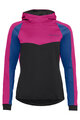 VAUDE Langarm Fahrradtrikot für den Winter - QUIMSA LS - Rosa/Schwarz/Blau
