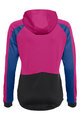 VAUDE Langarm Fahrradtrikot für den Winter - QUIMSA LS - Rosa/Schwarz/Blau
