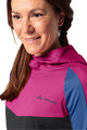 VAUDE Langarm Fahrradtrikot für den Winter - QUIMSA LS - Rosa/Schwarz/Blau