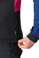VAUDE Langarm Fahrradtrikot für den Winter - QUIMSA LS - Rosa/Schwarz/Blau