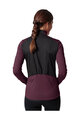 VAUDE Langarm Fahrradtrikot für den Winter - POSTA LS - bordeaux/Schwarz