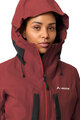 VAUDE wasserfeste Jacke - MONVISO 2,5L - bordeaux