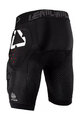 LEATT Gepolsterte Innenhosen - IMPACT SHORTS 3DF 4.0 - Schwarz/Weiß