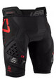 LEATT Gepolsterte Innenhosen - IMPACT SHORTS 3DF 5.0 - Schwarz/Rot