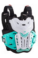 LEATT Brust- und Rückenprotektor - CHEST PROTECTOR 4.5 WOMEN - Schwarz/Weiß/Grün