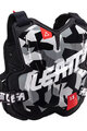 LEATT Brust- und Rückenprotektor - CHEST PROTECTOR 1.5 TORQUE - Schwarz/Weiß/Rot