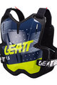 LEATT Brust- und Rückenprotektor - CHEST PROTECTOR 1.5 TORQUE - Schwarz/Blau/Gelb