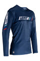 LEATT Langarm Fahrradtrikot für den Sommer - MTB ENDURO 4.0 - Blau