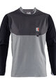 LEATT Langarm Fahrradtrikot für den Sommer - MTB ALL MOUNTAIN 5.0 - Grau