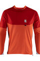 LEATT Langarm Fahrradtrikot für den Sommer - MTB ALL MOUNTAIN 4.0 - Rot