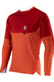 LEATT Langarm Fahrradtrikot für den Sommer - MTB ALL MOUNTAIN 4.0 - Rot