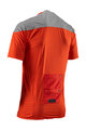 LEATT Kurzarm Fahrradtrikot - MTB ALLMOUNTAIN 3.0 - Rot/Grau
