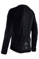 LEATT Langarm Fahrradtrikot für den Winter - MTB TRAIL 4.0 - Schwarz