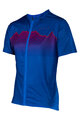 LEATT Kurzarm Fahrradtrikot - MTB TRAIL 3.0 - Blau