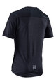 LEATT Kurzarm Fahrradtrikot - MTB TRAIL 1.0 - Schwarz