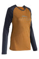 LEATT Langarm Fahrradtrikot für den Sommer - MTB ALL MOUNTAIN 3.0 W - Braun