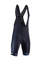 LEATT Kurze Fahrradhose mit Trägern - BIB MTB ENDURANCE 6.0 - Schwarz