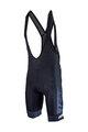 LEATT Kurze Fahrradhose mit Trägern - BIB MTB ENDURANCE 6.0 - Schwarz