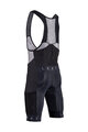 LEATT Kurze Fahrradhose mit Trägern - BIB MTB ENDURANCE 5.0 - Schwarz