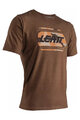 LEATT Kurzarm Fahrrad-Shirt - CORE - Braun