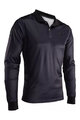 LEATT Langarm Fahrrad-Shirt - POLO TEAM LONG - Schwarz