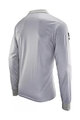 LEATT Langarm Fahrrad-Shirt - POLO TEAM LONG - Weiß