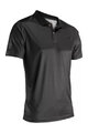 LEATT Kurzarm Fahrrad-Shirt - POLO TEAM SHORT - Schwarz