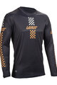 LEATT Langarm Fahrradtrikot für den Sommer - MTB ENDURO 4.0 - Schwarz